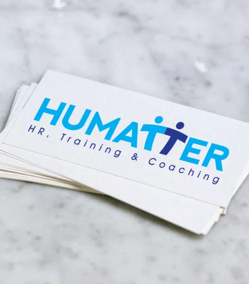 Humatter logo ontwerp