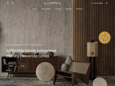 Website & logo Ilumnia